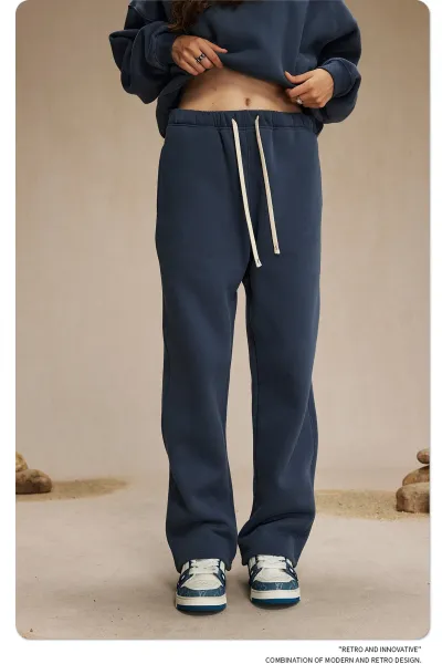 Arte Artie Master 350G Fleece Sweatpants Dark Red Sweatpants - 32
