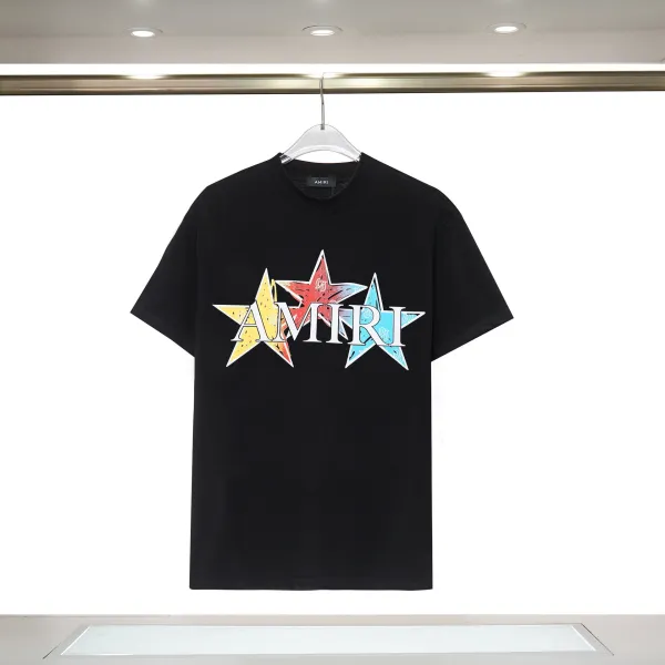 Amiri Star Logo Graphic Black T-Shirt - 6