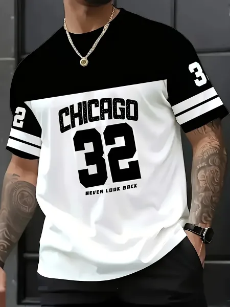 Design New Jersey 93 Graphic Tee White T-Shirt T-Shirts - 10