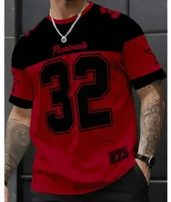 Design New Jersey 93 Graphic Tee White T-Shirt T-Shirts - 15