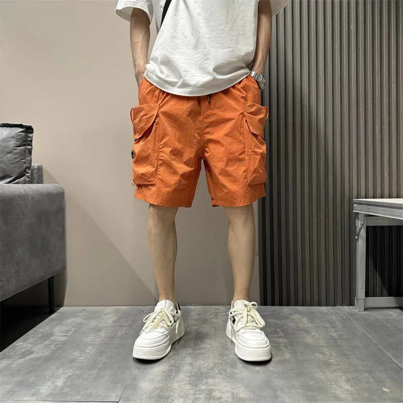Design Sleek Fox Cargo Shorts Olive Green Shorts - 5