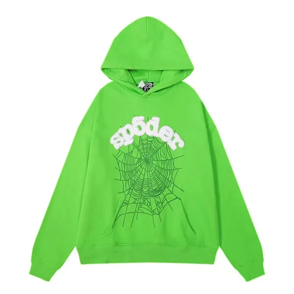 Design Atlanta Spiderweb Graphic Pink Hoodie - 23