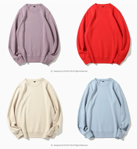 Design Classic Crewneck Red Sweatshirt Sweater - 11