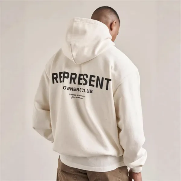 Represent Owners' Club Oversized Hoodie Forest Green - 19