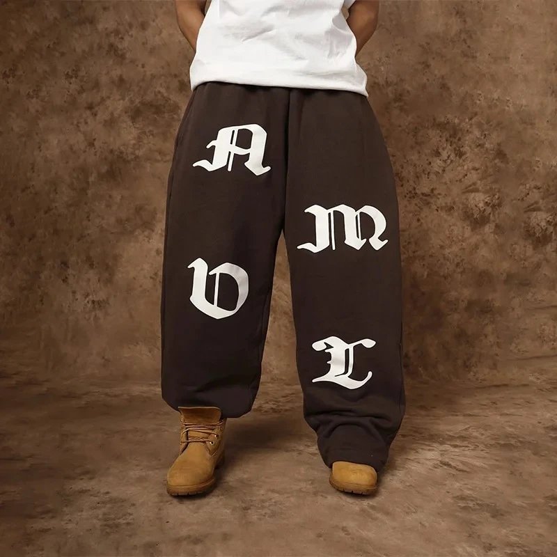 Amiri Gothic Logo Sweatpants Black - 8