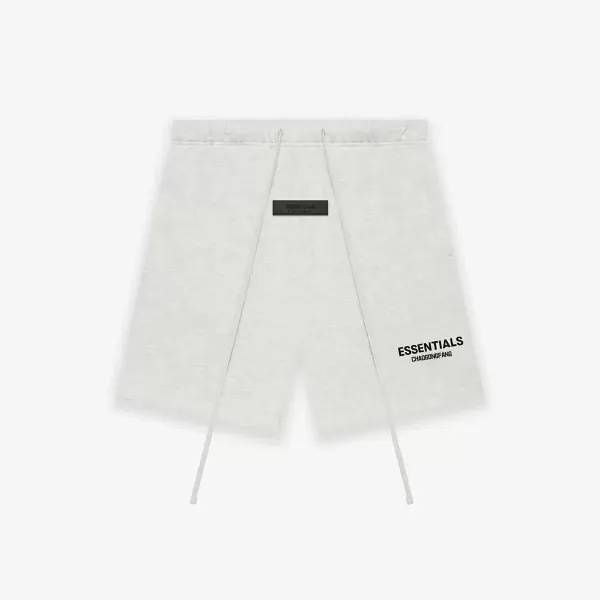 Fear of God Essentials Essentials ChaoGongFang Heather Gray Shorts - 1