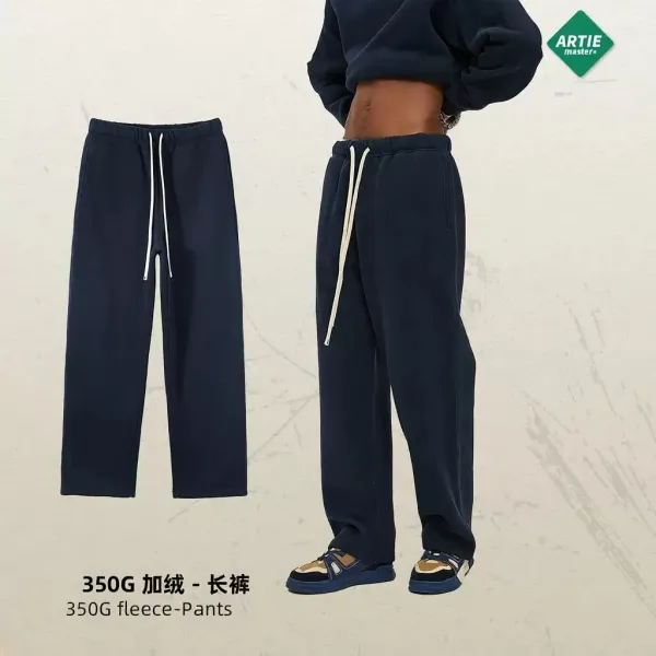 Arte Artie Master 350G Fleece Sweatpants Navy Sweatpants - 1