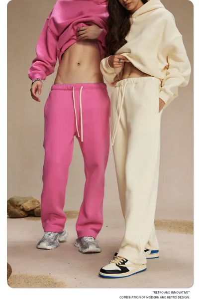 Arte Artie Master 350G Fleece Sweatpants Dark Red Sweatpants - 22