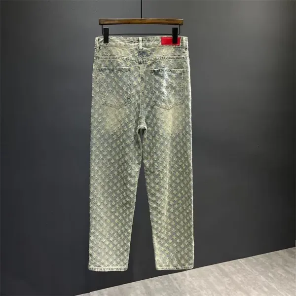 Givenchy Embossed Logo Black Denim Jeans - 7