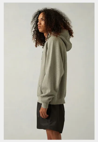 Design 1977 Graphic Hoodie Gray - 29