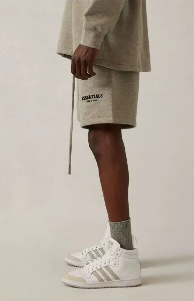 Fear of God Essentials Relaxed Fit Black Shorts - 9
