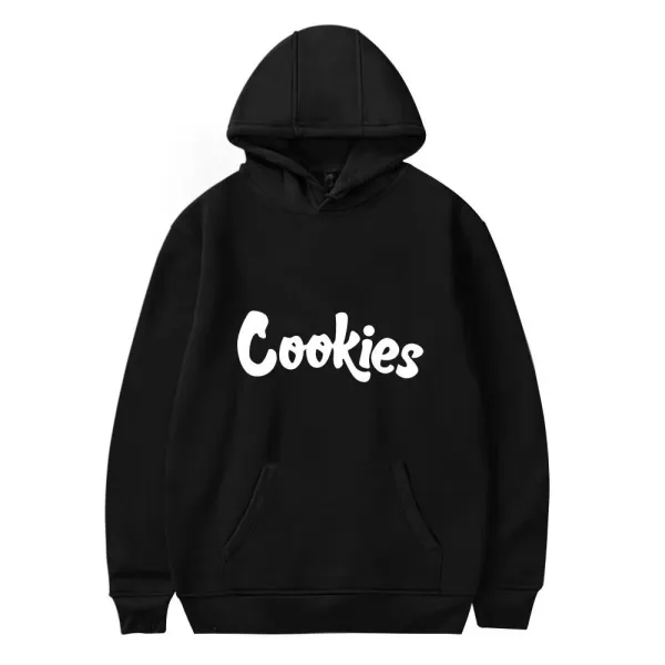 Design Cookies Graphic Hoodie Black - 5