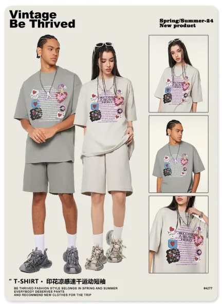Design BE Backplate Parka Grey T-Shirt T-Shirts - 6