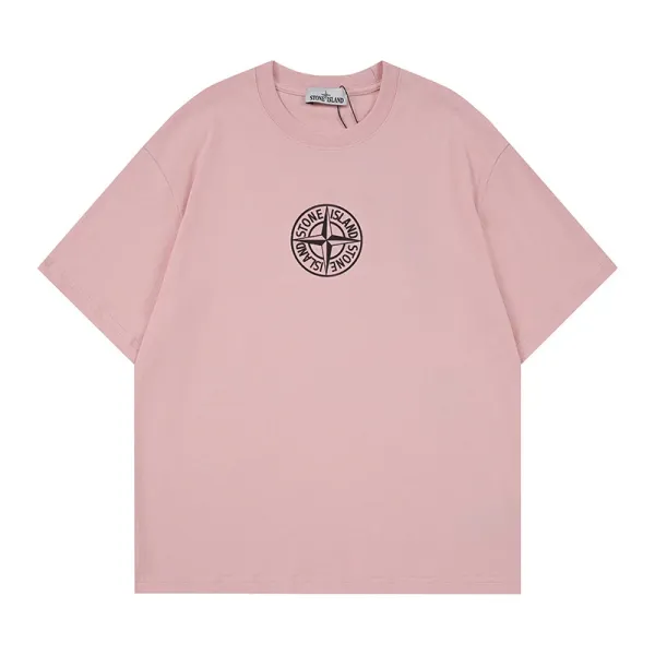 Stone Island Spring / Summer '26 Light Blue Graphic T-Shirt - 13
