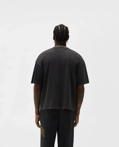 Represent Owners Club Distressed Black T-Shirt - 5