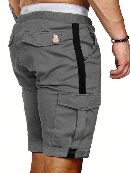Design Cargo Shorts Gray - 24