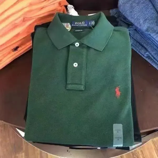 Polo Ralph Lauren Classic Fit Polo Black Tops Polo - 11