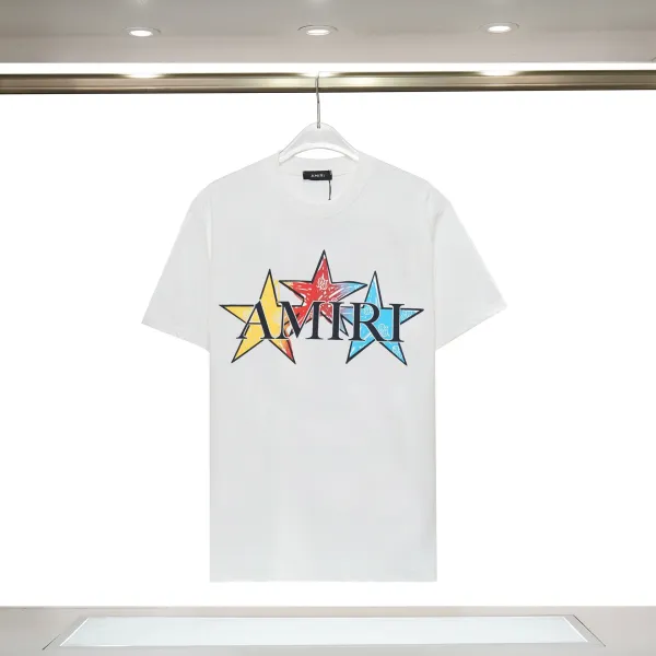Amiri Star Logo Graphic T-Shirt White - 1