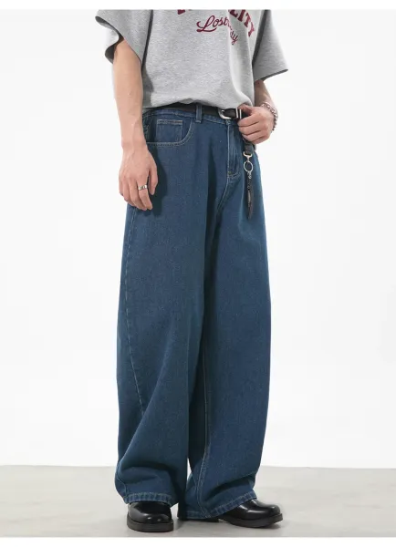 Design Wide-Leg Relaxed Fit Black Pants - 28