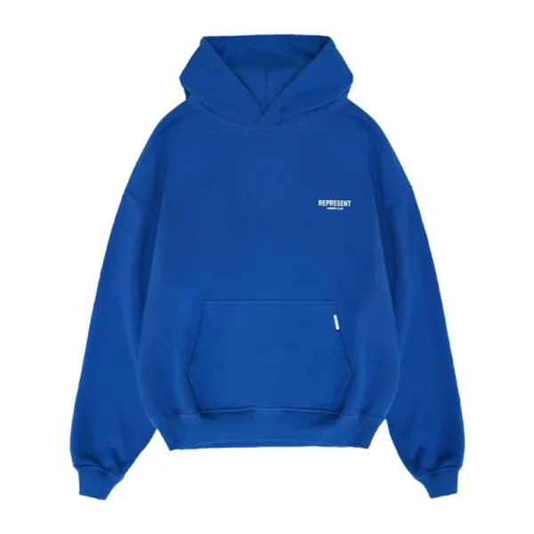Represent Owners' Club Oversized Hoodie Forest Green - 8