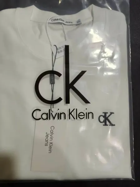 Calvin Klein Jeans Logo T-Shirt White T-Shirt - 7