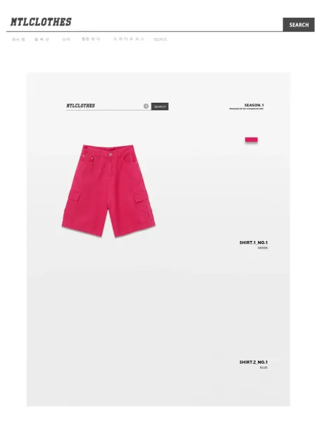 Design Cargo Shorts in Fuchsia Pink Shorts - 4
