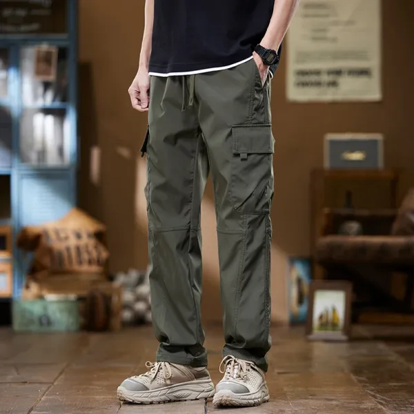 Design Cargo Pants Army Green Pants - 1