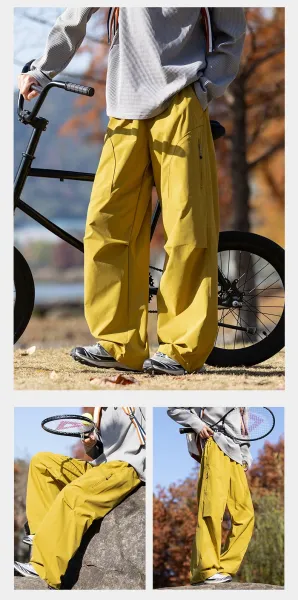 Design Cargo Pants Mustard Yellow - 20