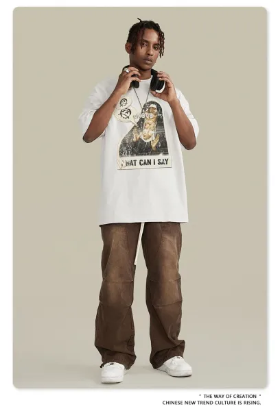 Design BE Thrived What Can I Say Graphic T-Shirt White T-Shirts - 19