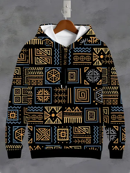 Design Camo Print Hoodie and Sweatpants Set Multicolor Tracksuit - 17