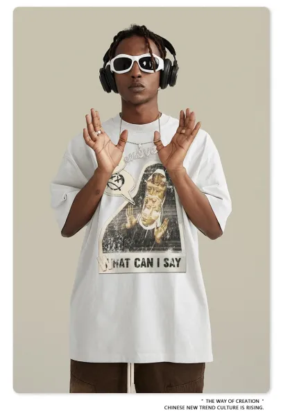 Design BE Thrived What Can I Say Graphic T-Shirt White T-Shirts - 21