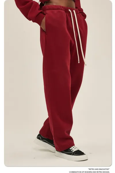 Arte Artie Master 350G Fleece Sweatpants Dark Red Sweatpants - 48