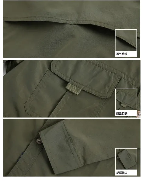 Design Quick-Dry Outdoor Shirt Black - 7