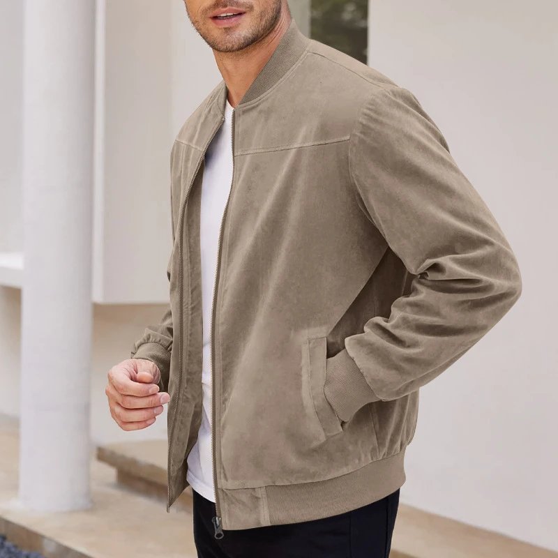 Design Bomber Jacket Navy Blue Outerwear - 33