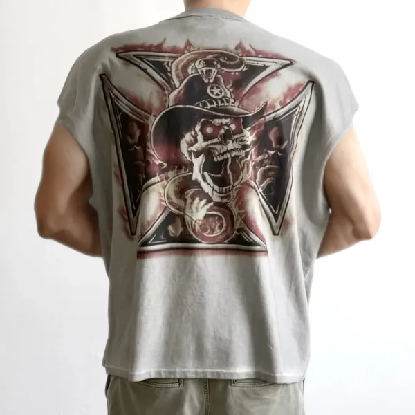 Design West Coast Choppers Motorcycle Co. Iron Cross Black T-Shirt T-Shirts - 8