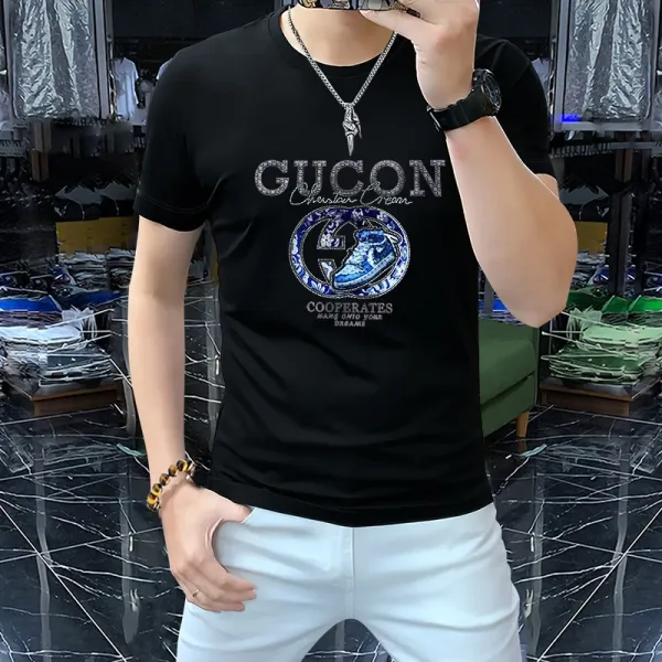 Design GUICON Graphic Print White T-Shirt T-Shirts - 5