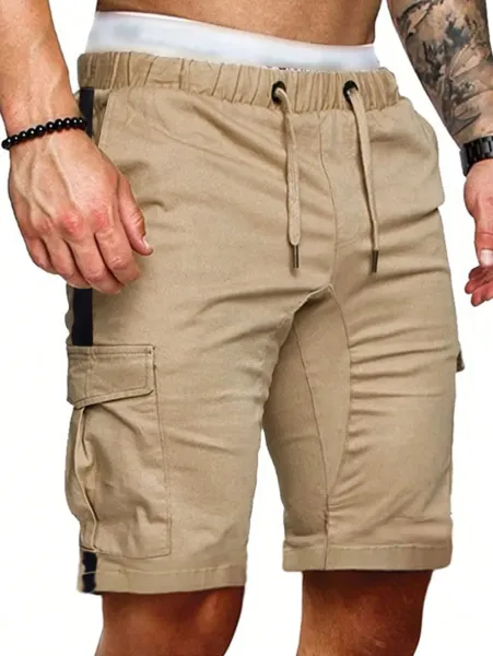 Design Cargo Shorts Gray - 16