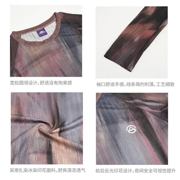 Design Clothing Warehouse Mesh Long Sleeve Top Tops - 5