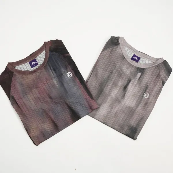 Design Clothing Warehouse Mesh Long Sleeve Top Tops - 25