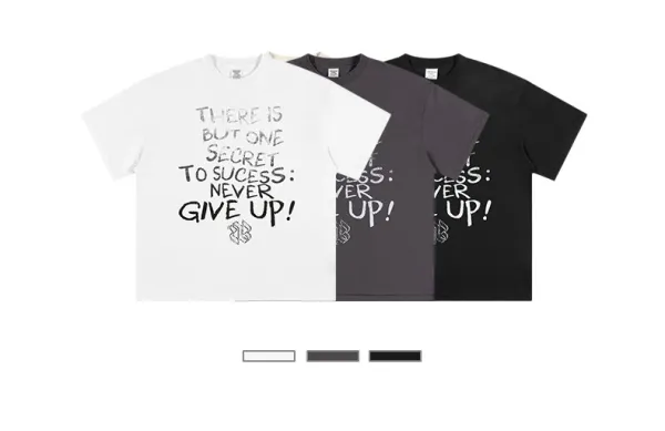 Design Motivational Graphic T-Shirt Metal Black - 7