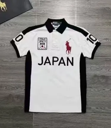 Polo Ralph Lauren Japan Polo Shirt White / Black - 1