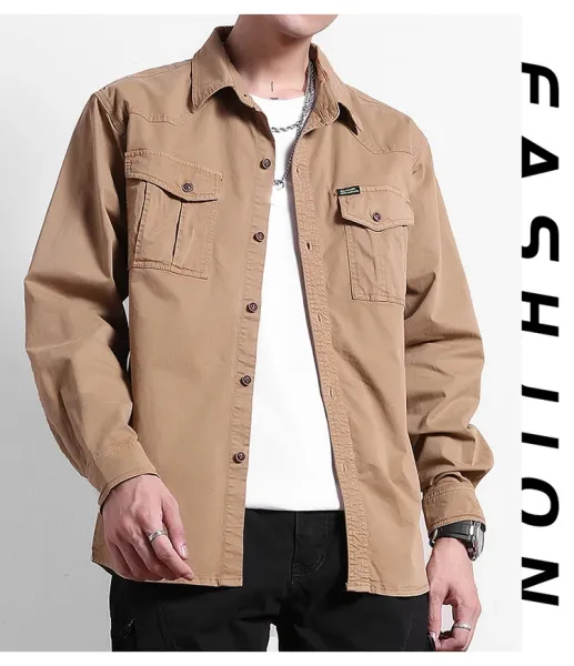 Design Utility Shirt Navy Blue - 26