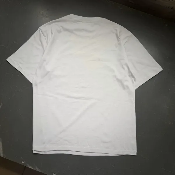 Design MNK Rainbow Flower Logo T-Shirt White T-Shirts - 9