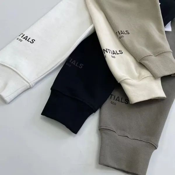 Fear of God Essentials Oversized Hoodie Beige - 30