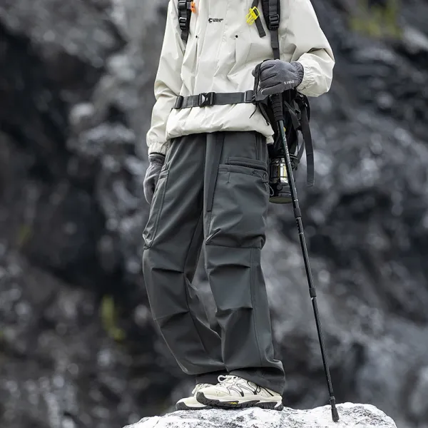 Arc'teryx Alpha FL Pants Gray Outdoor Technical Pants - 1