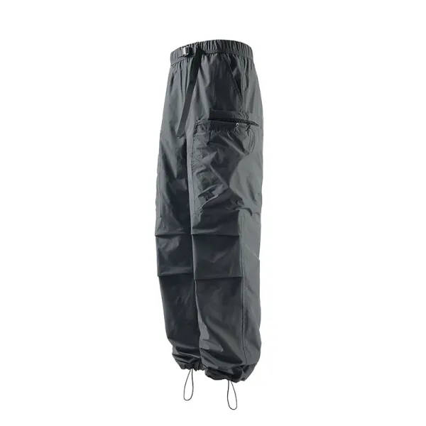 Design Cargo Pants Gray - 1