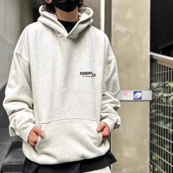 Fear of God Essentials Logo Sweatpants Beige - 20