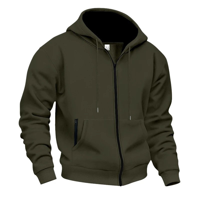 Design Basic Full-Zip Hoodie Black - 30