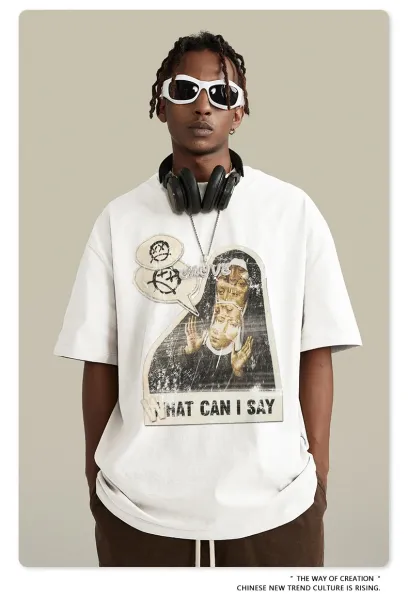Design BE Thrived What Can I Say Graphic T-Shirt White T-Shirts - 20