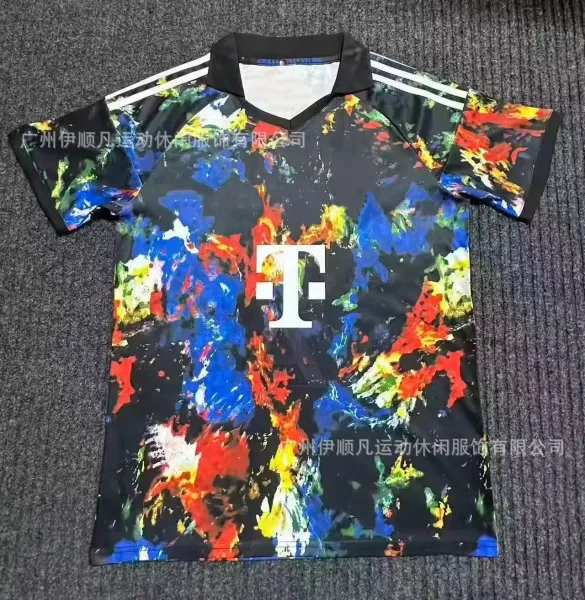 Adidas x Telekom Paint Splatter Away Jersey Multicolor Jersey - 1
